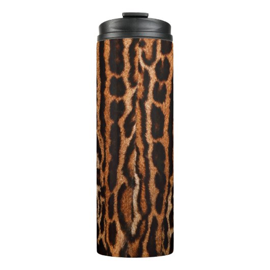 Leopardenstruktur Thermosbecher (Vorderseite)