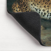 Leopardess (von Jean-Baptiste Oudry) Mousepad (Ecke)