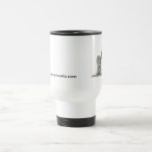 Leopardfamilien-Reise Tasse (Mittel)