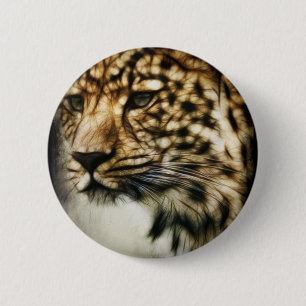 Leopardfläche Button