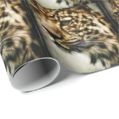 Leopardfläche Geschenkpapier (Rolleneckpunkt)