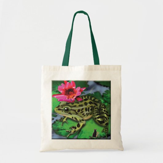 Leopardfrosch Tragetasche (Vorne)