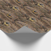 Leopardfrösche Wilde Kunst Geschenkpapier (Ecke)