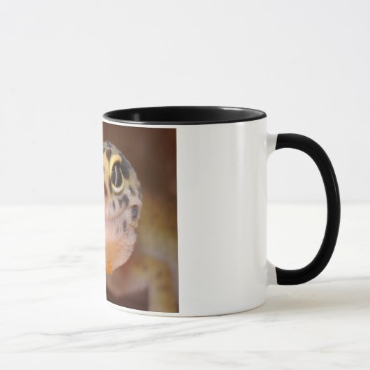 Leopardgecko-Lächeln-Tasse Tasse (Rechts)
