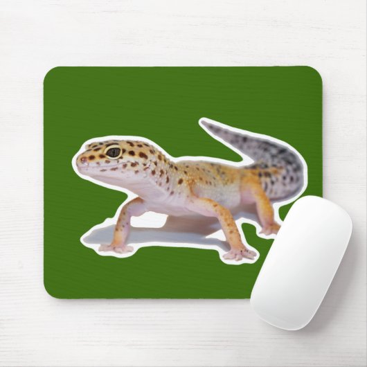 Leopardgecko-Mausunterlage Mousepad (Mit Mouse)