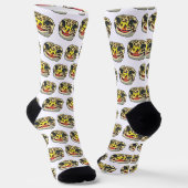 Leopardgecko Socken (Gewinkelt)