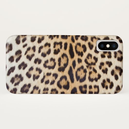 Leopardhaar Case-Mate iPhone Hülle (Rückseite (Horizontal))