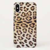 Leopardhaar Case-Mate iPhone Hülle (Rückseite)