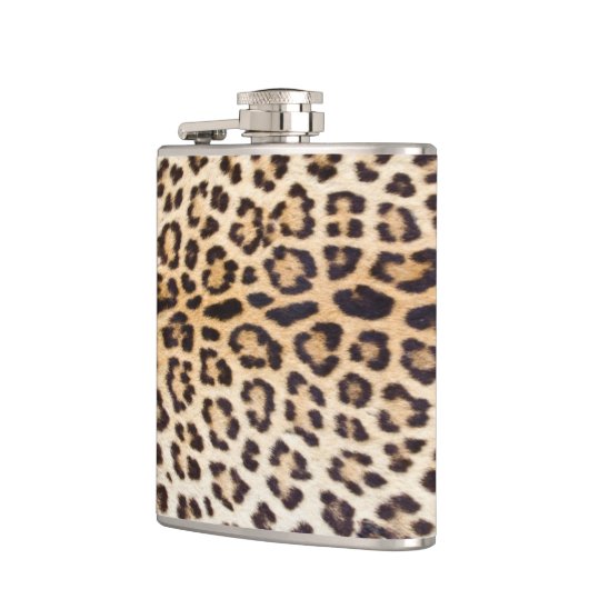 Leopardhaar Flachmann (Links)