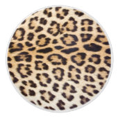 Leopardhaar Keramikknauf (Vorderseite)