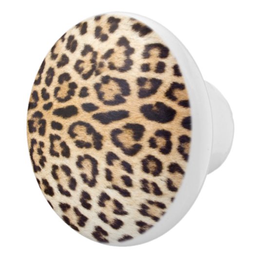 Leopardhaar Keramikknauf (Rechts)