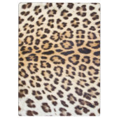 Leopardhaar Klemmbrett (Rückseite)