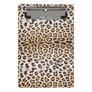Leopardhaar Mini Klemmbrett