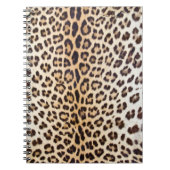 Leopardhaar Notizblock (Vorderseite)