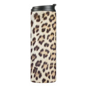 Leopardhaar Thermosbecher (Nach links gedreht)
