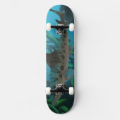 Leopardhai Skateboard (Vorderseite)