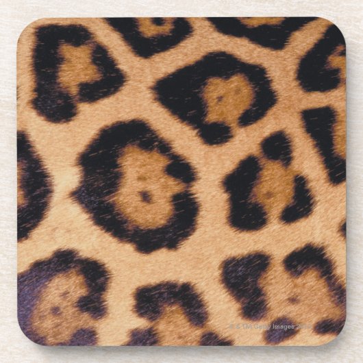 Leopardhaut Untersetzer (Vorderseite)