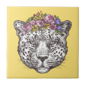 Leopardhippie-Chic Fliese (Vorderseite)