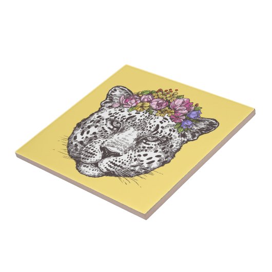 Leopardhippie-Chic Fliese (Seite)