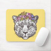Leopardhippie-Chic Mousepad (Mit Mouse)