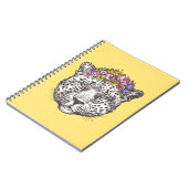 Leopardhippie-Chic Notizblock (Linke Seite)