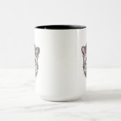 Leopardhippie-Chic Tasse (Zentrum)