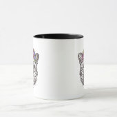 Leopardhippie-Chic Tasse (Zentrum)