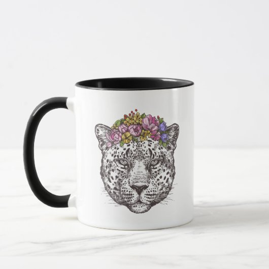 Leopardhippie-Chic Tasse (Links)