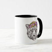 Leopardhippie-Chic Tasse (VorderseiteRechts)