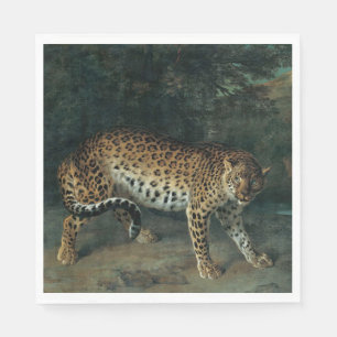 Leopardin (von Jean-Baptiste Oudry) Serviette