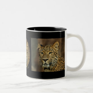 Leopardin Zweifarbige Tasse