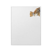 Leopardjunge Notizblock (Rotiert)