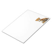 Leopardjunge Notizblock (angewinkelt)