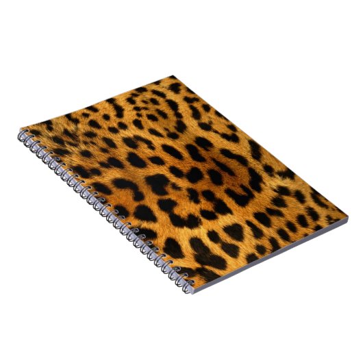 Leopardpelznotizbuch Notizblock (Rechte Seite)
