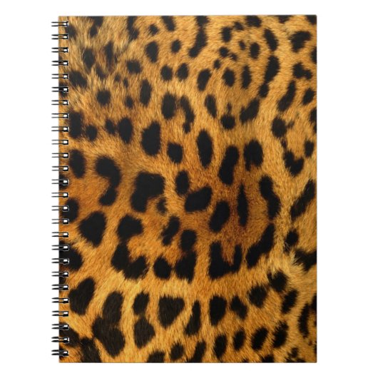 Leopardpelznotizbuch Notizblock (Vorderseite)