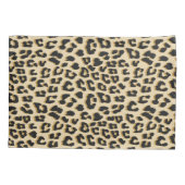 Leopardruckbraun Kissenbezug (Rückseite)