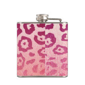 Leopardrucke Flachmann (Rückseite)