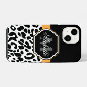 Leopardrucke iPhone Hülle (Rückseite (Horizontal))