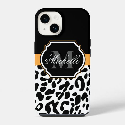 Leopardrucke iPhone Hülle (Rückseite)