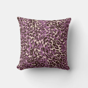 Leopardrucke, klassisches Tiermuster. Kissen
