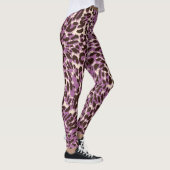 Leopardrucke, klassisches Tiermuster. Leggings (Rechts)