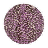 Leopardrucke, klassisches Tiermuster. Schneidebrett (Vorderseite)