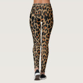 Leopardrucke Leggings (Rückseite)