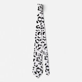 Leopardrucke, Leoparden, Schwarz und Weiß Krawatte (Vorderseite)