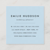 Leopardrucke, Leoparden, Schwarz und Weiß Quadratische Visitenkarte (Rückseite)