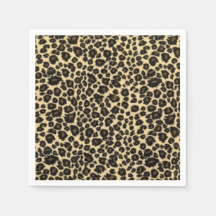 Leopardrucke Serviette