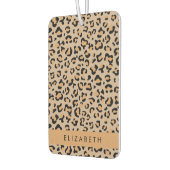 Leopardrucke, Spots, Braunleopard, Ihr Name Autolufterfrischer (Links)