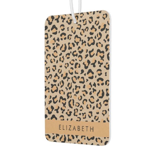 Leopardrucke, Spots, Braunleopard, Ihr Name Autolufterfrischer (Links)