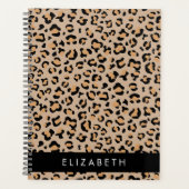 Leopardrucke, Spots, Braunleopard, Ihr Name Planer (Vorderseite)
