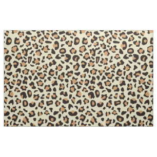 Leopardrucke Stoff